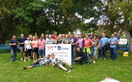Paddeltour Gruppenbild