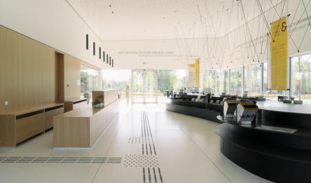 Freese Fussbodentechnik liefert Terrazzo für Besucherzentrum der Gärten