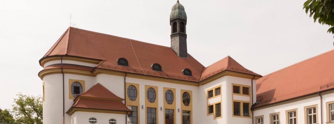 Klosterkirche Barmherzige Brueder Gremsdorf Aussenansicht 